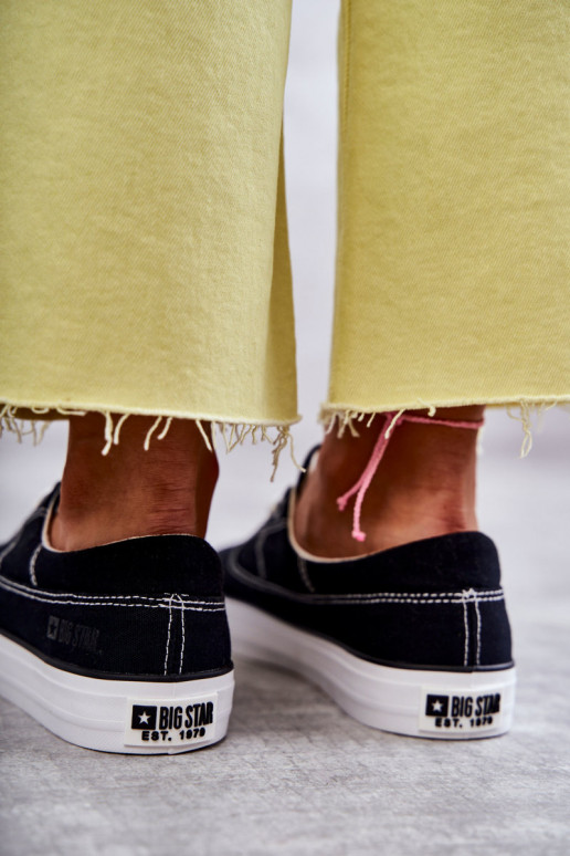 Baskets en tissu i Big Star KK274019 noir Baskets en tissu i Big Star KK274019 noir