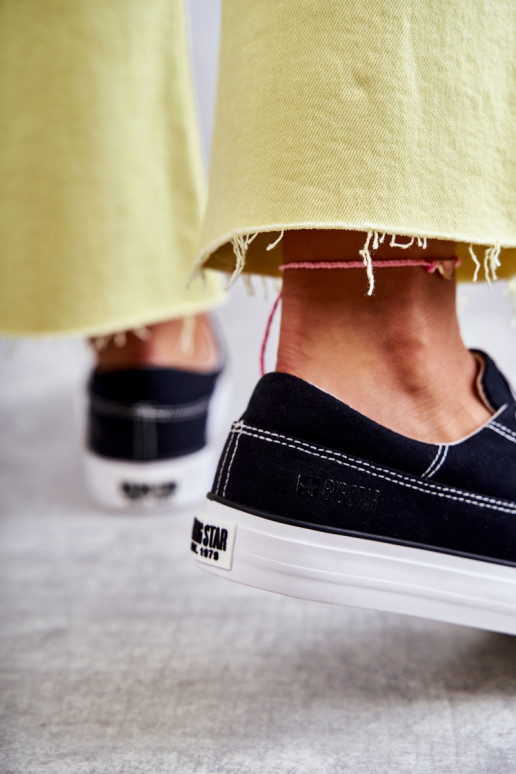 Stoff-Sneaker i Big Star KK274019 schwarz Stoff-Sneaker i Big Star KK274019 schwarz