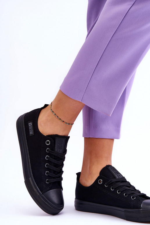 Chaussures de loisirs en tissu Big Star KK274009 noir