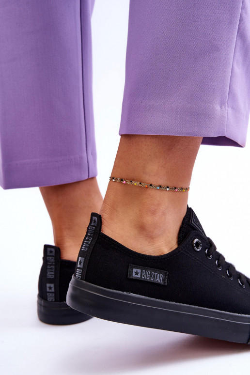 Chaussures de loisirs en tissu Big Star KK274009 noir