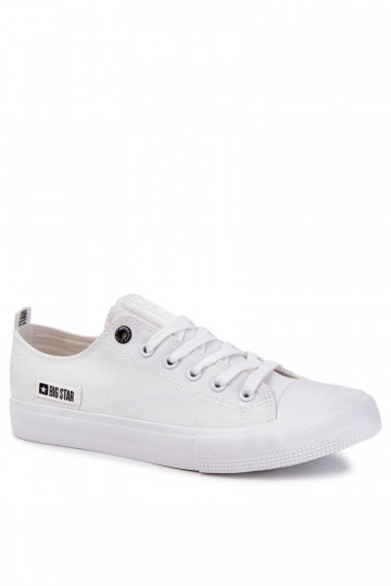 Freizeitschuhe Big Star KK174006 weiße Farbe