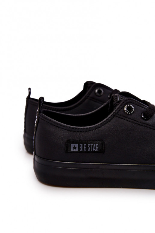 voor heren Lage vrijetijdsschoenen Big Star KK174009 zwarte kleur