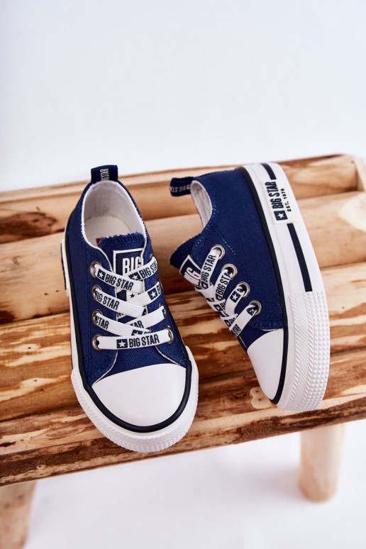 Chaussures décontractées pour enfants BIG STAR KK374070 bleu foncé Chaussures décontractées pour enfants BIG STAR KK374070 bleu foncé