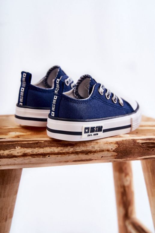 Chaussures décontractées pour enfants BIG STAR KK374070 bleu foncé Chaussures décontractées pour enfants BIG STAR KK374070 bleu foncé