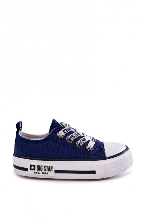 Chaussures décontractées pour enfants BIG STAR KK374070 bleu foncé Chaussures décontractées pour enfants BIG STAR KK374070 bleu foncé