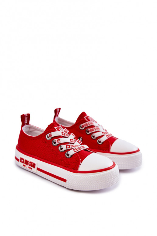 Chaussures décontractées pour enfants BIG STAR KK374071 rouge Chaussures décontractées pour enfants BIG STAR KK374071 rouge