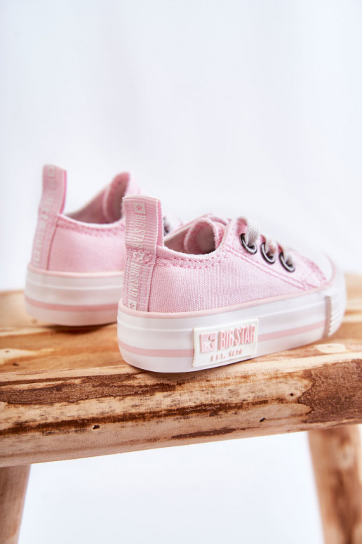 Vrijetijdsschoenen voor kinderen BIG STAR KK374052 roze