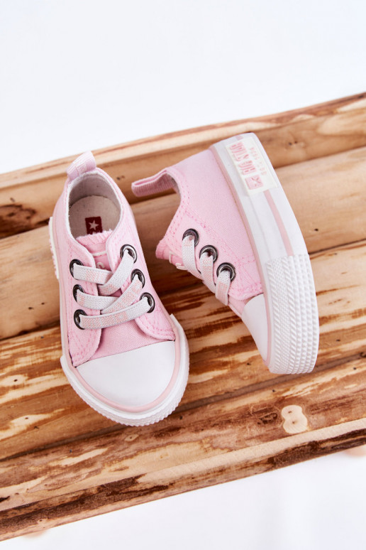 Vrijetijdsschoenen voor kinderen BIG STAR KK374052 roze