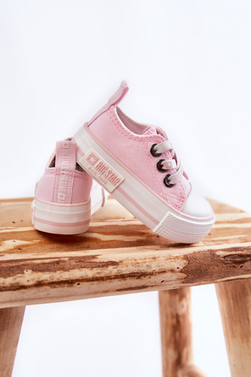 Chaussures décontractées pour enfants BIG STAR KK374052 rose Chaussures décontractées pour enfants BIG STAR KK374052 rose