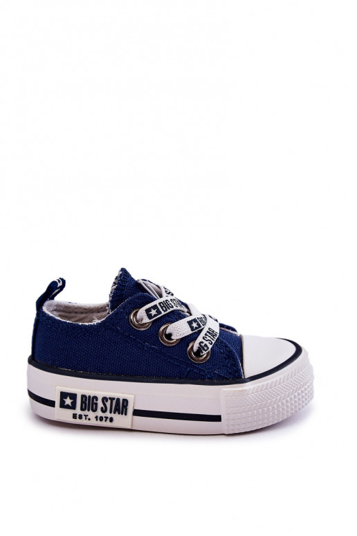 Chaussures décontractées pour enfants BIG STAR KK374050 bleu foncé Chaussures décontractées pour enfants BIG STAR KK374050 bleu foncé