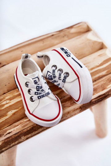 Chaussures décontractées pour enfants BIG STAR KK374040 blanc 2