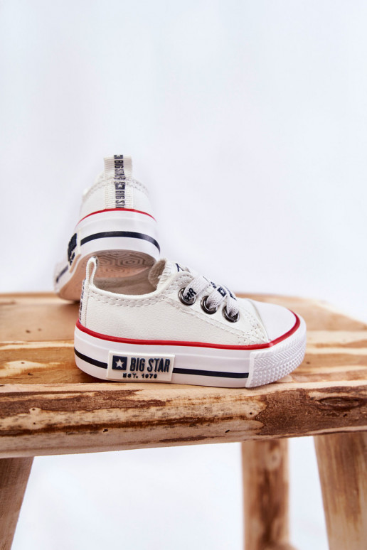 Chaussures décontractées pour enfants BIG STAR KK374040 blanc