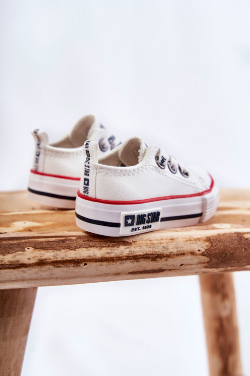Chaussures décontractées pour enfants BIG STAR KK374040 blanc