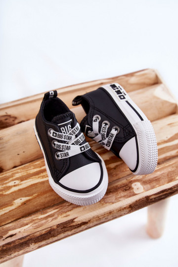 Vrijetijdsschoenen voor kinderen BIG STAR KK374041 Zwart en wit 2