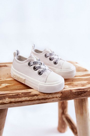 Chaussures de loisirs pour enfants BIG STAR KK374058 blanc