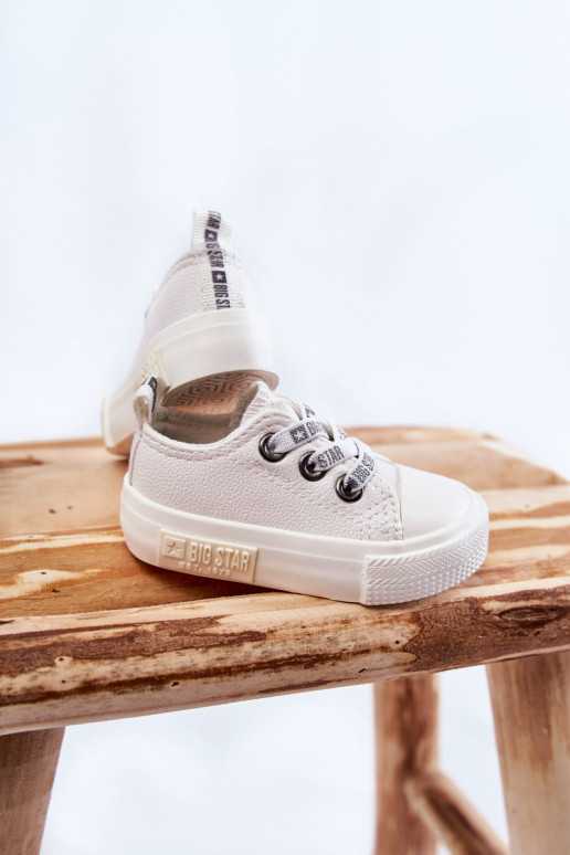 Chaussures de loisirs pour enfants BIG STAR KK374058 blanc Chaussures de loisirs pour enfants BIG STAR KK374058 blanc