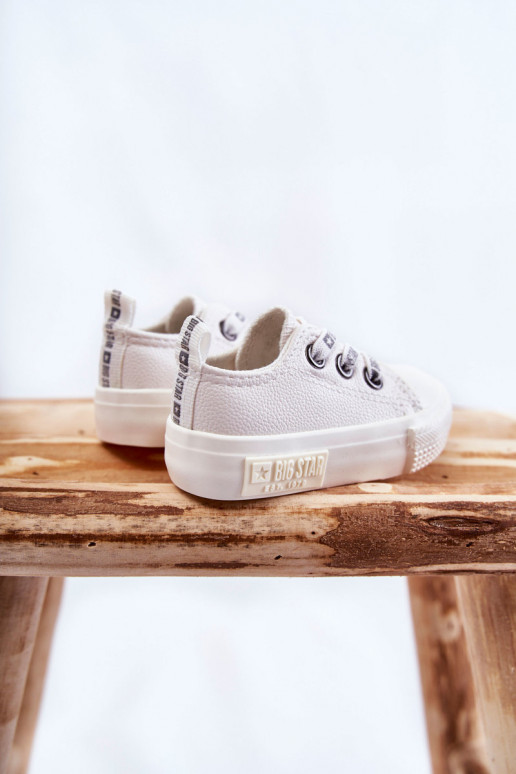 Chaussures de loisirs pour enfants BIG STAR KK374058 blanc