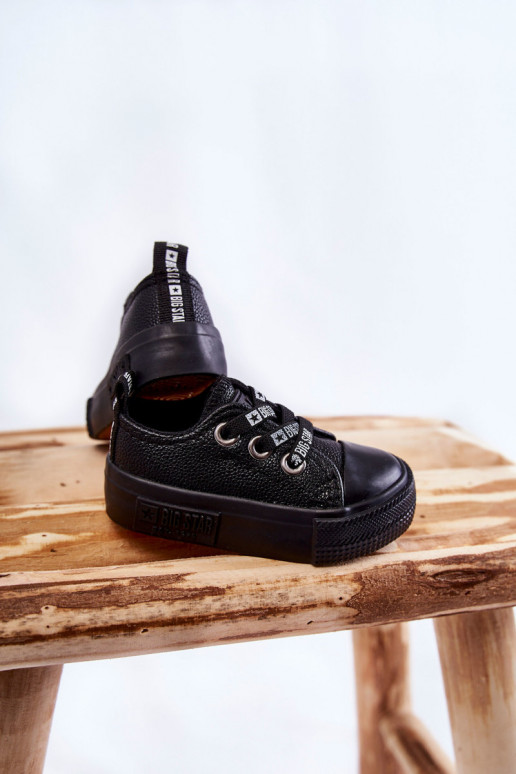 Chaussures de loisirs pour enfants BIG STAR KK374059 noir