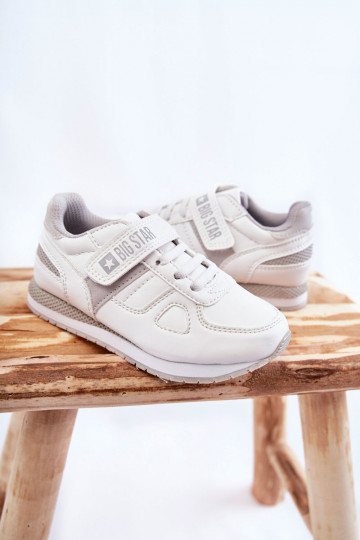 Kindersportschuhe Big Star KK374009 weiß