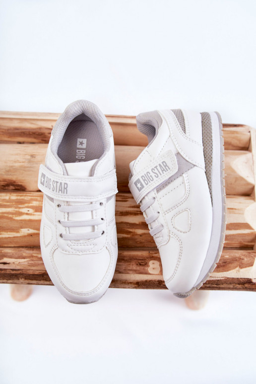 Kindersportschoenen Big Star KK374009 wit Kindersportschoenen Big Star KK374009 wit