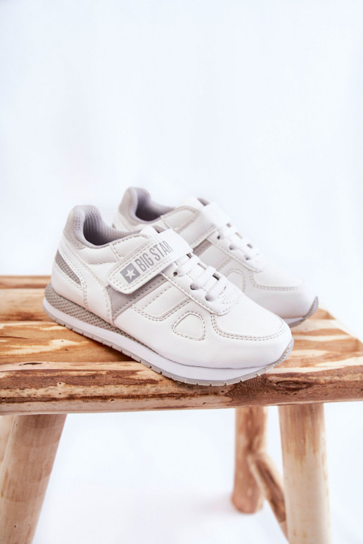 Kindersportschoenen Big Star KK374009 wit Kindersportschoenen Big Star KK374009 wit