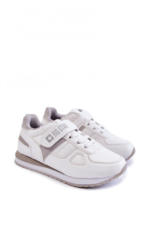 Chaussures de sport pour enfants Big Star KK374009 blanc Chaussures de sport pour enfants Big Star KK374009 blanc