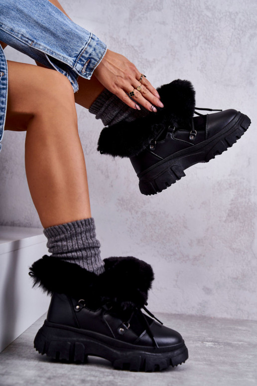 bottes chauffantes couleur noire Charles