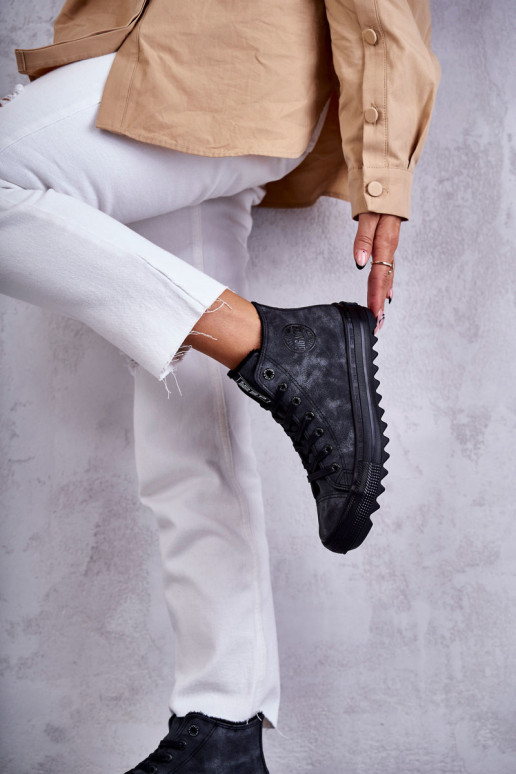 Chaussures de loisirs Big Star réchauffées couleur noir GG274069 Chaussures de loisirs Big Star réchauffées couleur noir GG274069