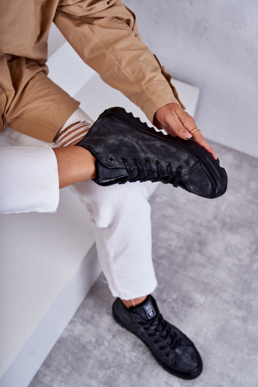 Chaussures de loisirs Big Star réchauffées couleur noir GG274069