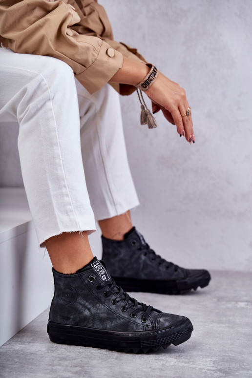 Chaussures de loisirs Big Star réchauffées couleur noir GG274069 Chaussures de loisirs Big Star réchauffées couleur noir GG274069