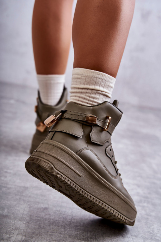 chaussures de sport chauffantes couleur verte Lexa chaussures de sport chauffantes couleur verte Lexa