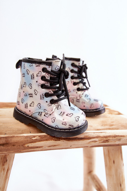 Bottes pour enfants à paillettes et motifs Reggie en différentes couleurs Bottes pour enfants à paillettes et motifs Reggie en différentes couleurs