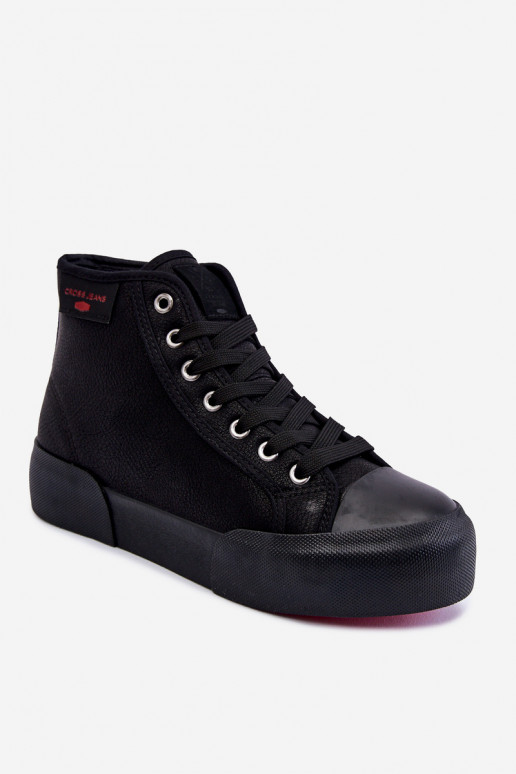 chaussures casual avec semelle Cross Jeans KK2R4055C couleur noir chaussures casual avec semelle Cross Jeans KK2R4055C couleur noir