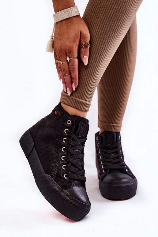 chaussures casual avec semelle Cross Jeans KK2R4055C couleur noir chaussures casual avec semelle Cross Jeans KK2R4055C couleur noir