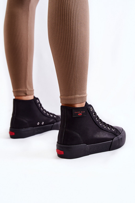 chaussures casual avec semelle Cross Jeans KK2R4055C couleur noir chaussures casual avec semelle Cross Jeans KK2R4055C couleur noir
