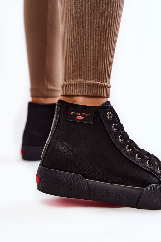 vrijetijdsschoenen met een zool Cross Jeans KK2R4055C zwarte kleur