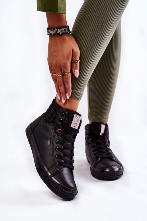 chaussures casual avec semelle Cross Jeans KK2R4058C couleur noir