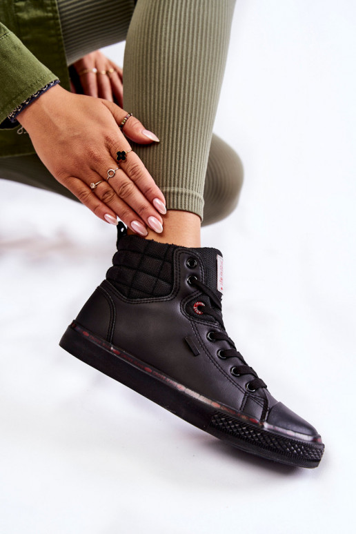 vrijetijdsschoenen met een zool Cross Jeans KK2R4058C zwarte kleur