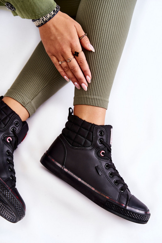 vrijetijdsschoenen met een zool Cross Jeans KK2R4058C zwarte kleur