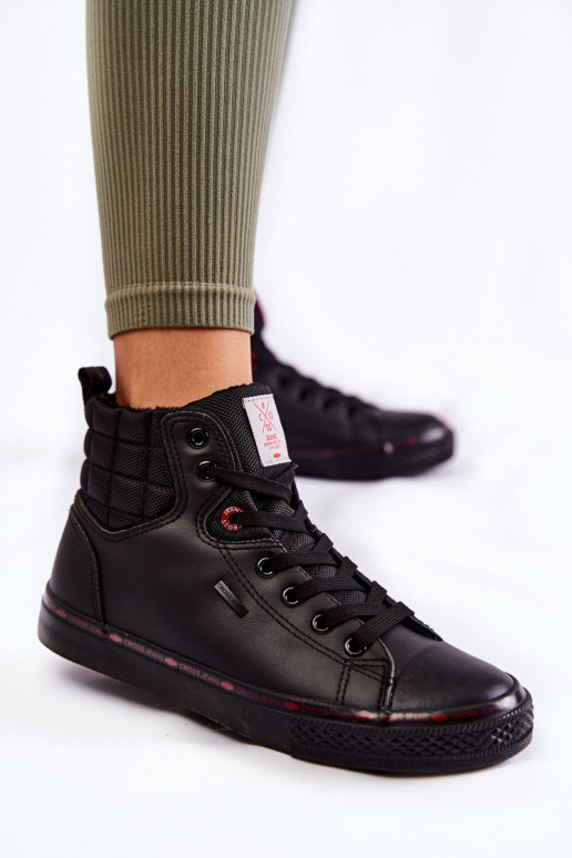 vrijetijdsschoenen met een zool Cross Jeans KK2R4058C zwarte kleur