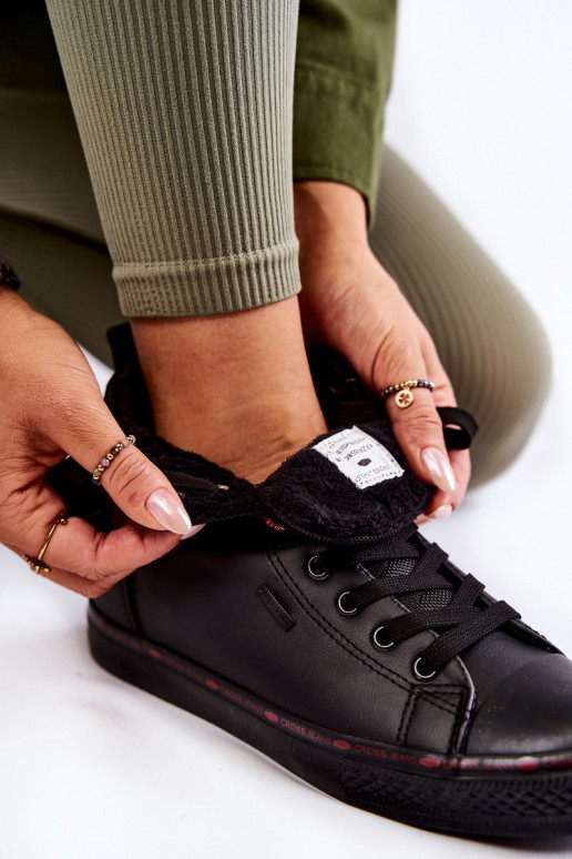 vrijetijdsschoenen met een zool Cross Jeans KK2R4058C zwarte kleur