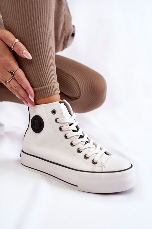 chaussures de loisirs chauffées Big Star KK274170 couleur blanche chaussures de loisirs chauffées Big Star KK274170 couleur blanche