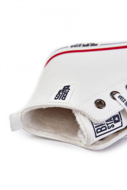 chaussures de loisirs chauffées Big Star KK174345 couleur blanche chaussures de loisirs chauffées Big Star KK174345 couleur blanche