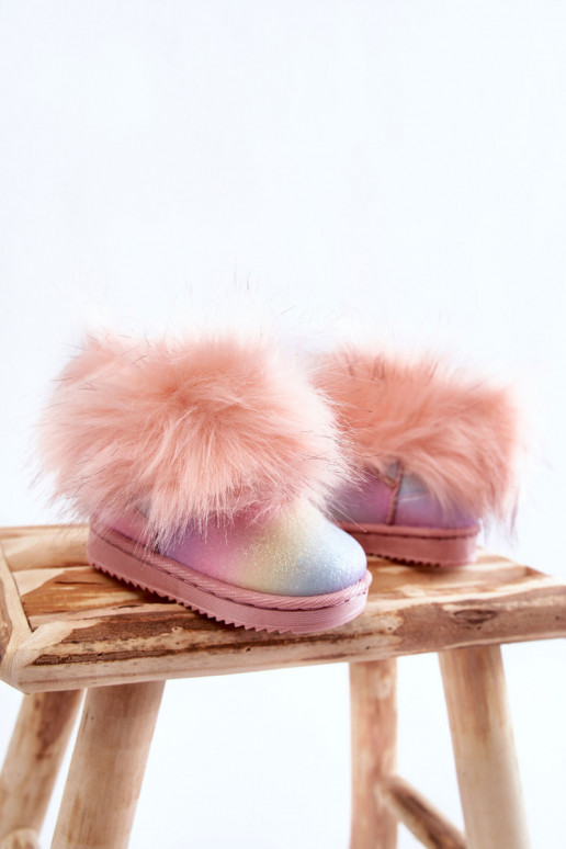 Kindersnowboots met bont in diverse kleuren Ariana Kindersnowboots met bont in diverse kleuren Ariana