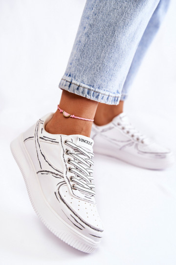 Sportschuhe in weißer Farbe Solveig