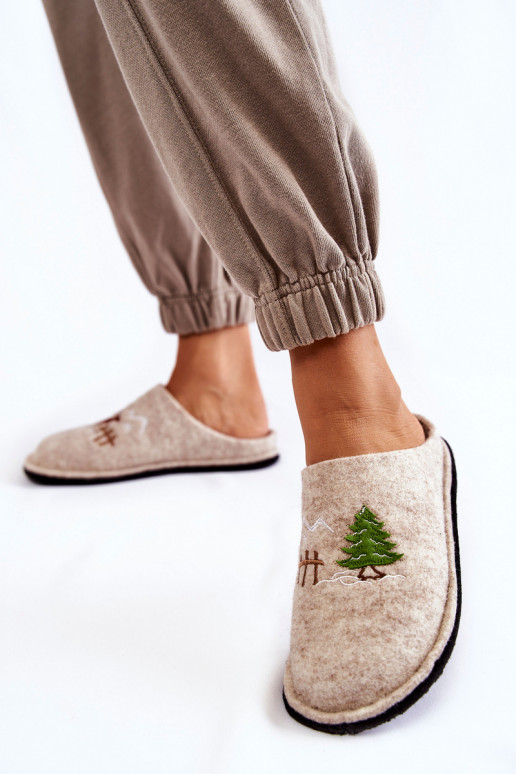 chaussons Big Star KK276016 beige