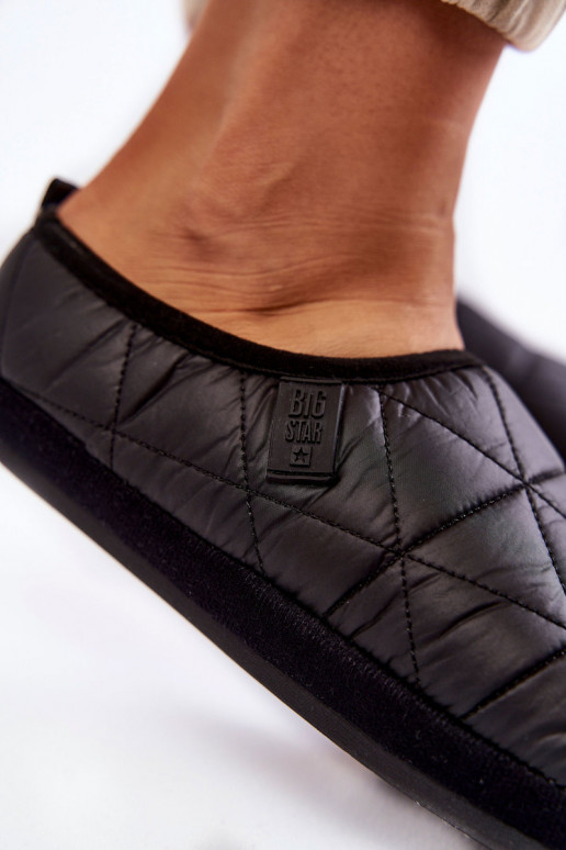 Instappantoffels Big Star KK274606 zwart Instappantoffels Big Star KK274606 zwart