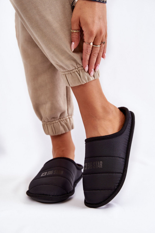 Chaussons modèle classique Big Star KK274602 noir