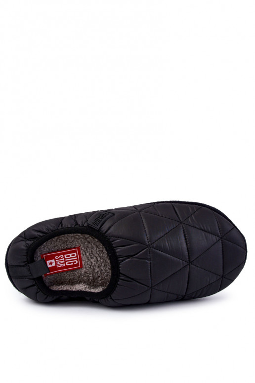 Chaussons homme Big Star KK174365 noir