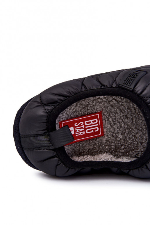 Chaussons homme Big Star KK174365 noir